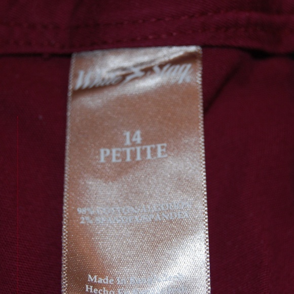 White Stag Size 14P Pants - Picture 3 of 4